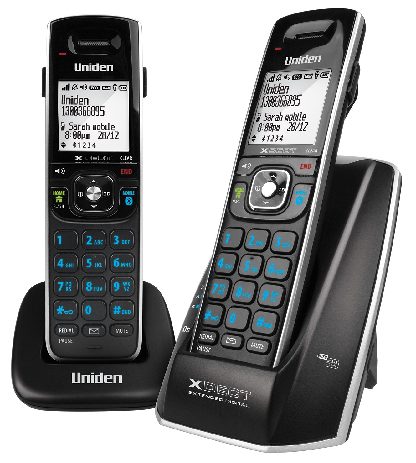 Uniden XDECT 8315+1 - XDECT Digital Technology with Integrated Bluetooth