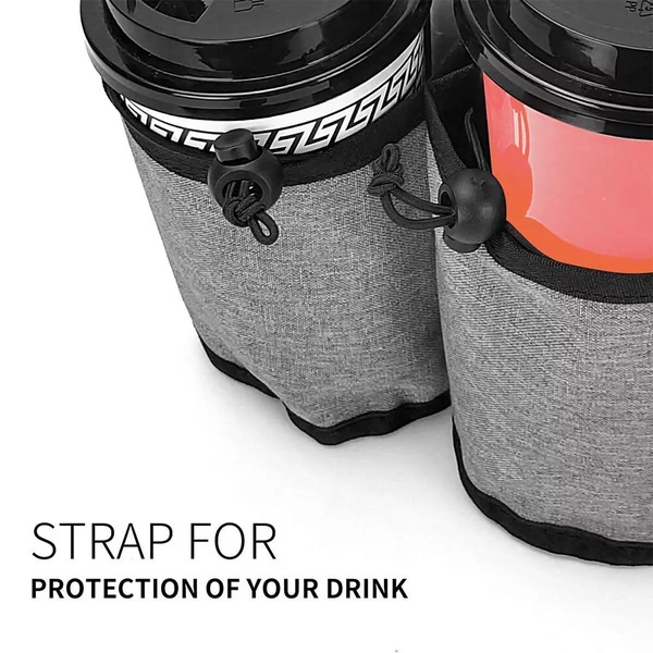 Buy Luggage Travel Cup Holder Oxford Cloth Free Hand Suitcase Drink