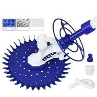 Pool Set Swimming Pool Cleaner Floor Climb Wall Automatic Vacuum Auto Pool