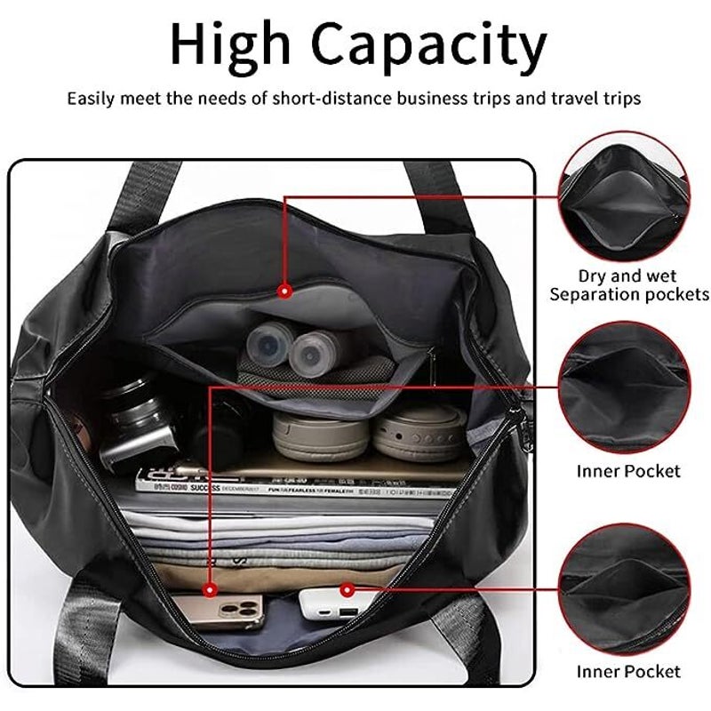 Large capacity Travel Duffel Bag for Women Men