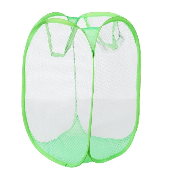 3PCs Foldable Laundry basket - Green