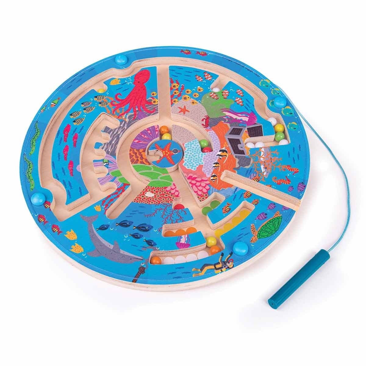 Bigjigs Toys Zahlenpuzzle – Lernspielzeug Für Kinder Ab 2 Jahren Mit 30 Teilen
