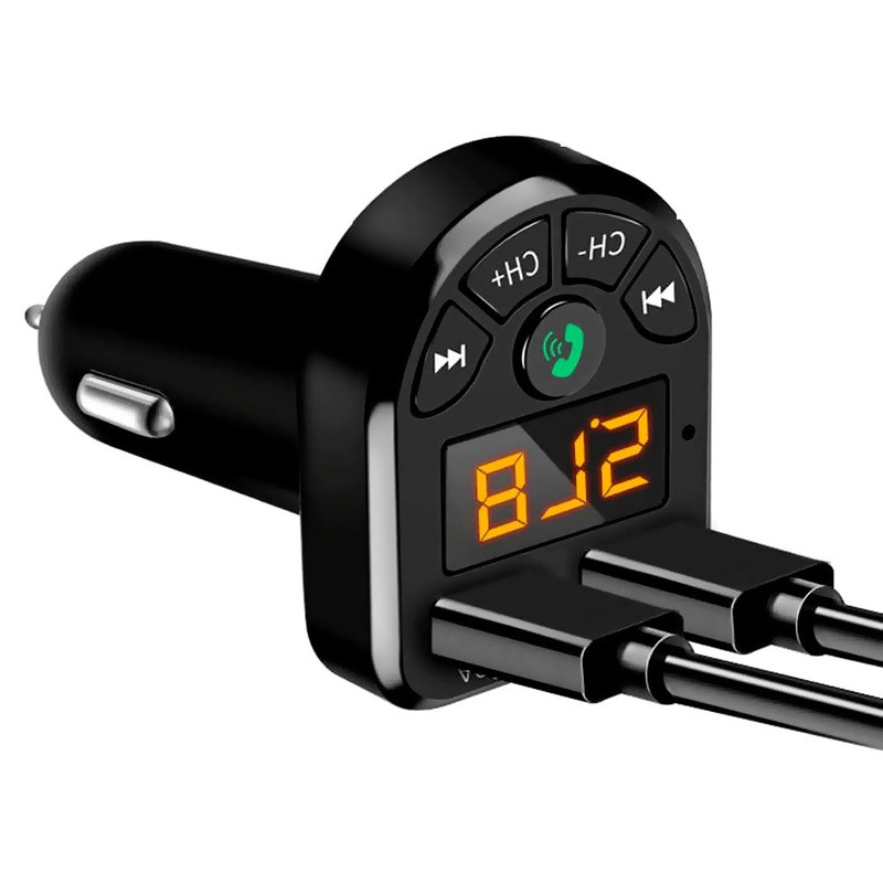 Buy Car Bluetooth Wireless FM Transmitter MyDeal