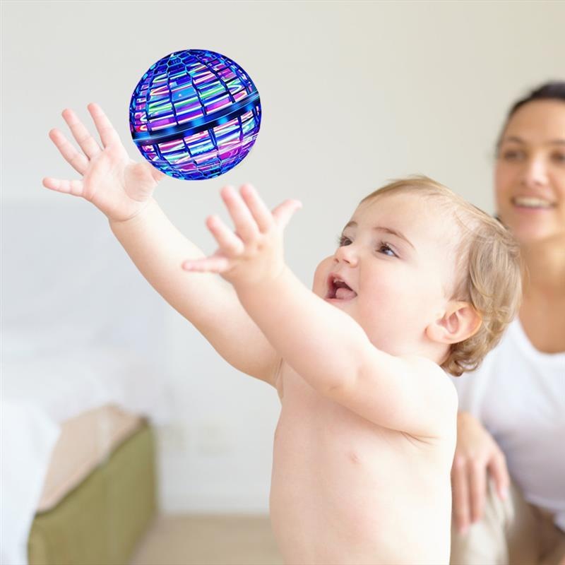 Buy Flying Gyroscope Ball Toy Blue MyDeal