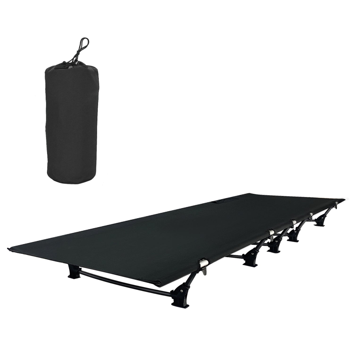 Buy Hivvago Folding Camping Cot Compact & Durable Ultralight Tent Bed ...