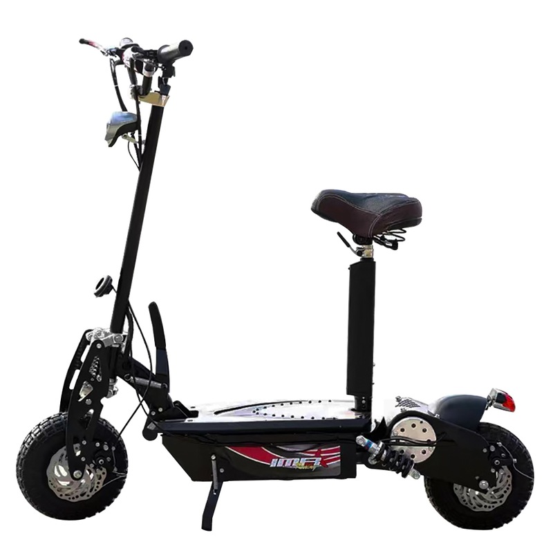 Buy AKEZ Off-Road 12AH 48V 10 Inches Wheels Electric Scooter Motorised ...