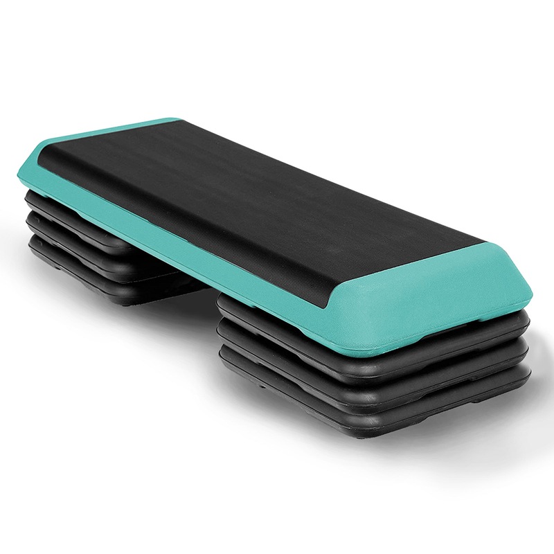 Buy JMQ FITNESS 6 Riser Stepper Aerobic Step Adjustable Risers Home