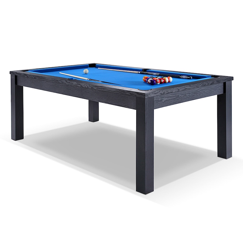 PLAY CITY Pool Table 7Ft. X 4ft. Blue American Style Table : :  Home & Kitchen