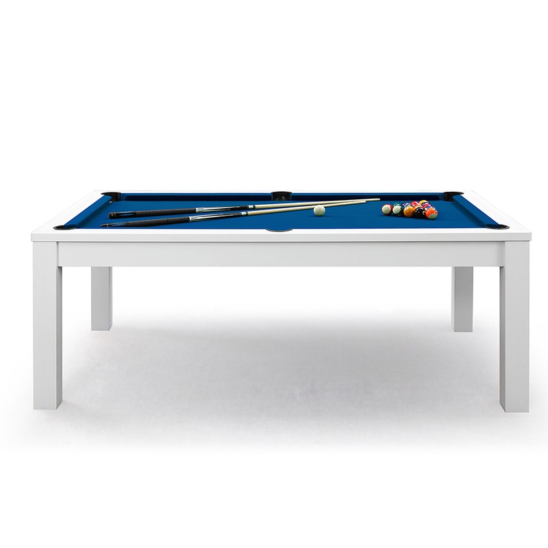 PLAY CITY Pool Table 7Ft. X 4ft. Blue American Style Table : :  Home & Kitchen