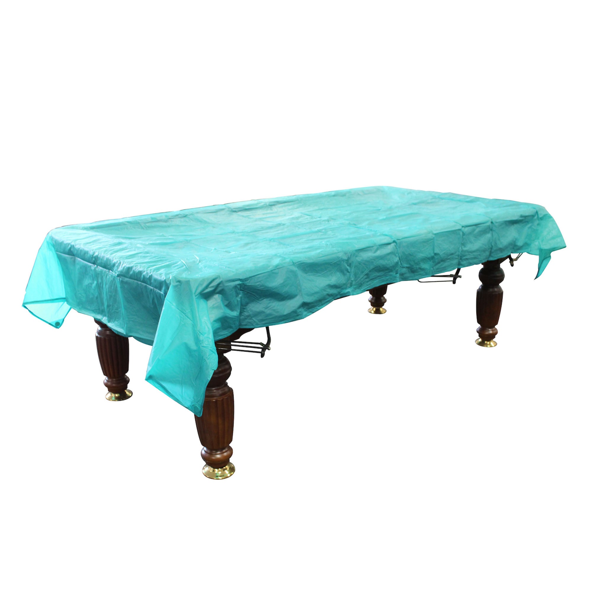 T&R SPORTS 8FT Billiard Table Cover Billiard Pool Table Cover Weighted Corners - Blue