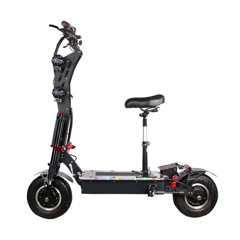 Buy AKEZ 72V 8000W(4000w*2) 40Ah Electric Scooter Foldable Dual Motors