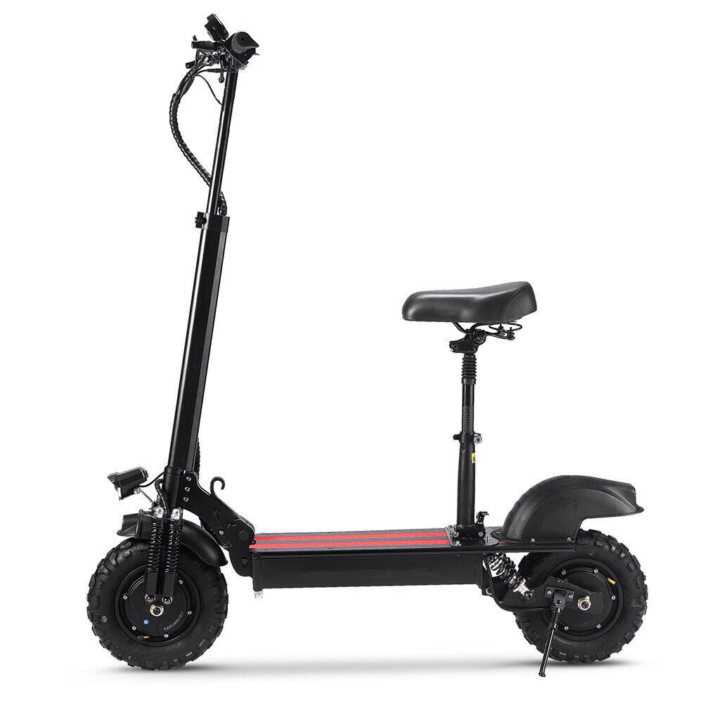 AKEZ Dual Motors * 1000W Extreme Off Road Electric Scooter w/ Seat Motorised