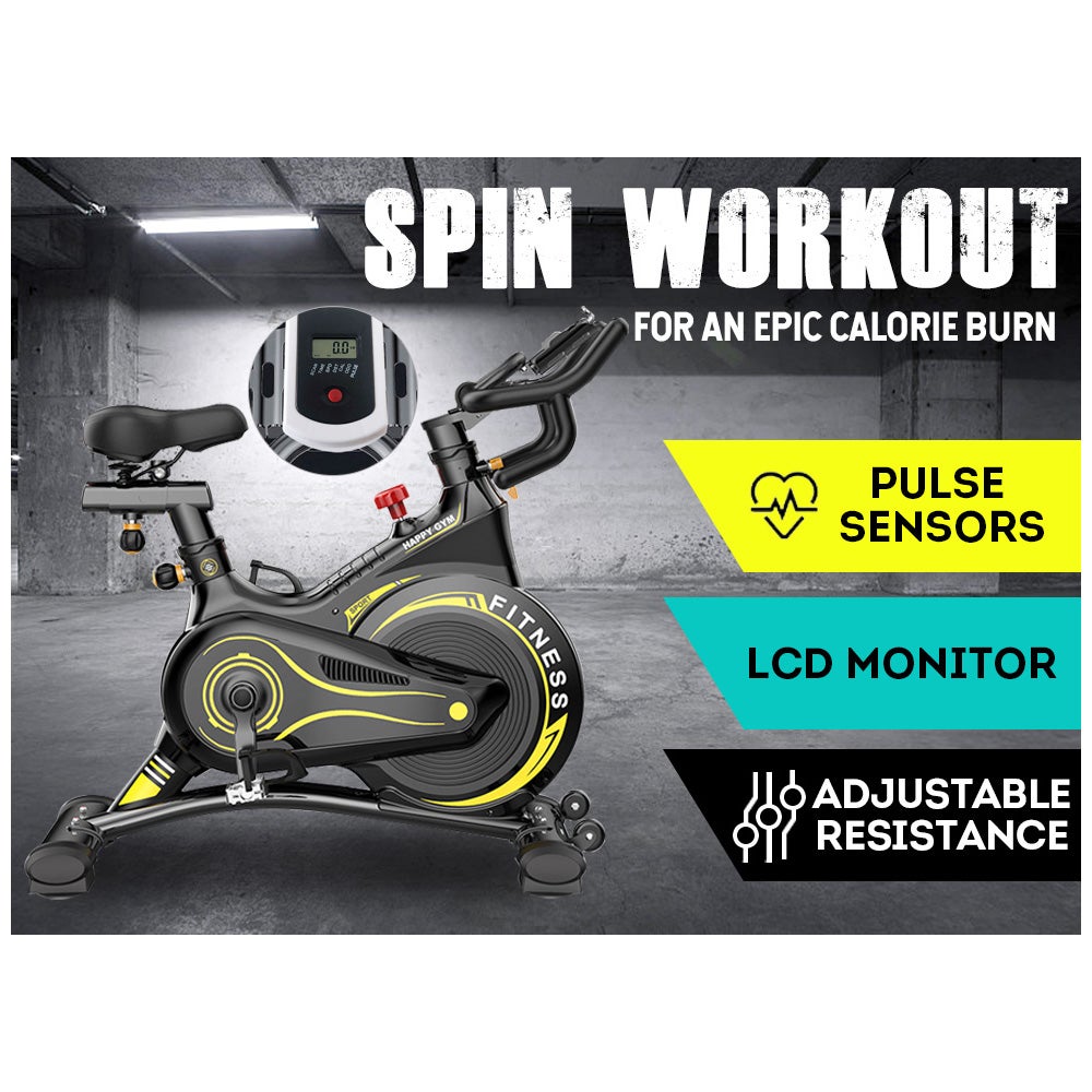 Buy JMQ FITNESS S500 with Pulse Sensors Cycling Spin Bike