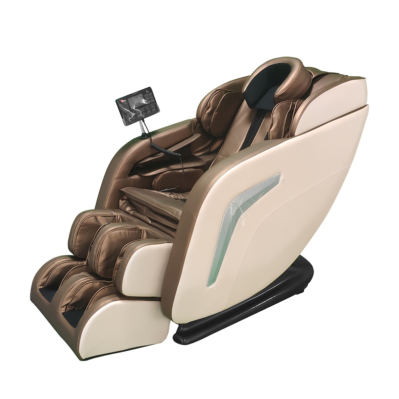 Buy Mason Taylor S1 Full Body Electric Massage Chair L Track Neck Foot Massager Champagne Mydeal