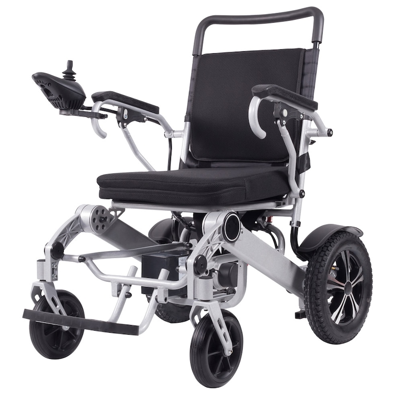 Buy AKEZ OP-102 Folding 250w*2 Motor Electric Power Wheelchair Travel ...