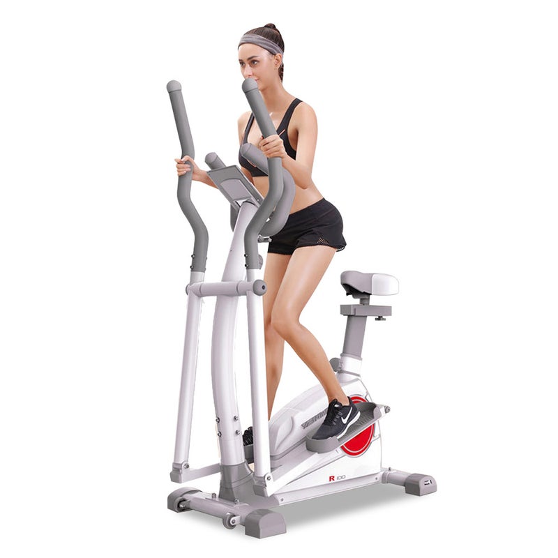  Body Rider Body Flex Sports Elliptical Exercise Machine,  at-Home Exercise Equipment Black/Green/Silver ,One Size : Sports & Outdoors