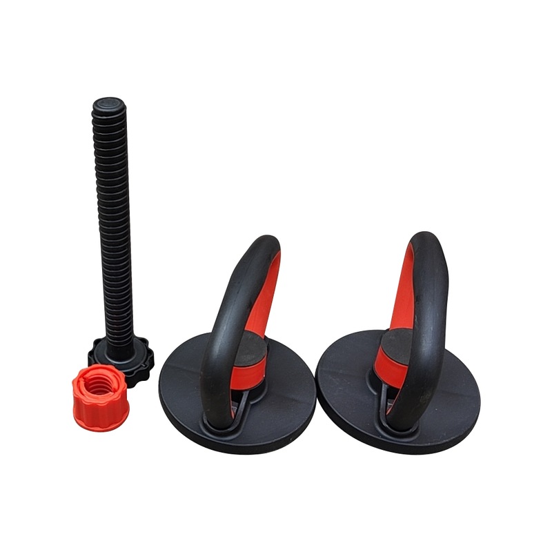 Buy T&R SPORTS 1 Set Adjustable Kettlebell Handle Kettlebell Accessories Black&Red MyDeal