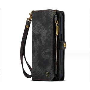 083 Zipper Card Bag Wallet Phone Protective Case Suitable for Samsung S23 Plus