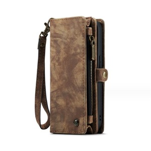 089 Zipper Card Bag Wallet Phone Protective Case Suitable for iPhone 15