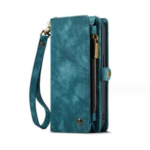 090 Zipper Card Bag Wallet Phone Protective Case Suitable for iPhone 15 Pro