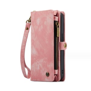 092 Zipper Card Bag Wallet Phone Protective Case Suitable for iPhone 15