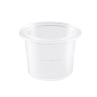 200 Pieces Disposable Tattoo and Permanent Makeup Pigment Ink Caps Cups - 15 MM Large