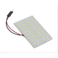 10x 48 LED 3528 SMD 12V Car Interior Lights Panel Bulb Lamp T10 BA9S Dome