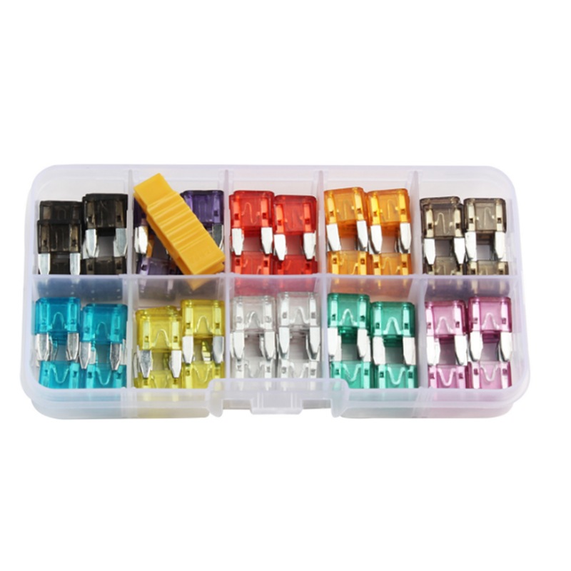 Buy 120pcs Assorted Car Fuses Auto Truck SUV Standard Blade Fuse Kits