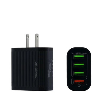 1PCS 4 USB Port QC 3.0 Charger Power Adapter For Tablet Smartphone