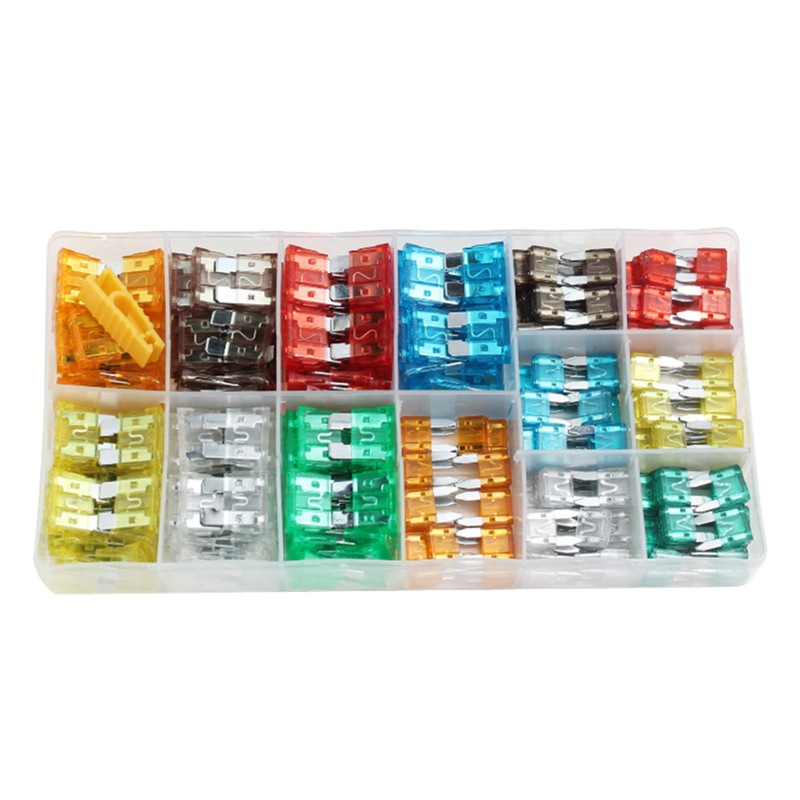 Buy 220pcs Assorted Car Fuse Mini Blade Fuses Set Auto Truck Assortment