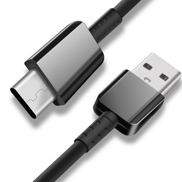 2PCS Fiber 1.2M USB Type-C Data Cable for Huawei P20 Pro lite Mate20 10 Pro for Samsung