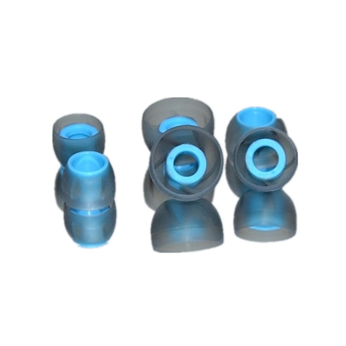 2SETS 3 X Pair L M S Size In-ear Silica Gel Ear Muffs Earplug For Earphone