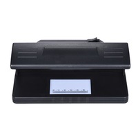 318 Ultraviolet UV Bill Detector Mini Cash Money Currency Detecting Machine Handy Bill Cash Banknote Counter Battery Powered Bank Note Checkerake Polymer Bank Note Checker