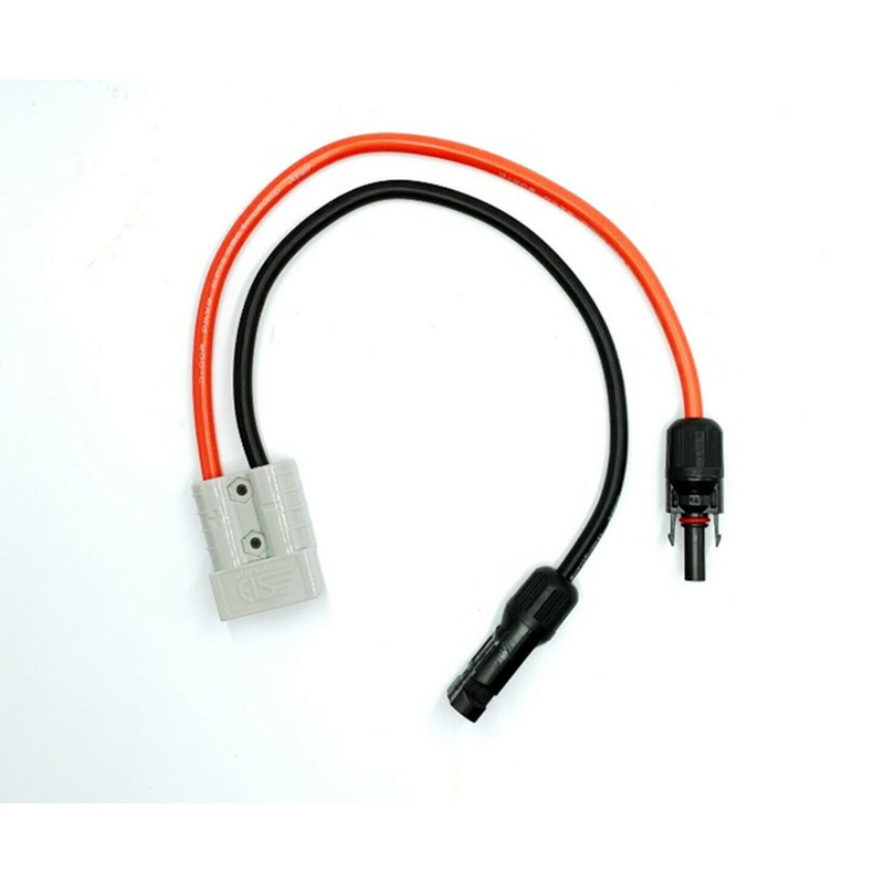 Buy 50 AMP ANDERSON PLUG TO MC 4 Adaptor Male& Female Connector with