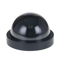 8x Dummy Fake Camera Surveillance CCTV Security Dome Camera Flashing LED Light