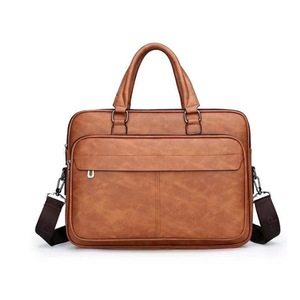 B04 Vintage Document Crossbody Bag Large Capacity Leisure Bag Handbag for Men