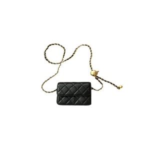 B26 Black Lipstick Chain Small Square Bag Rhombus Shoulder Messenger Bag Women