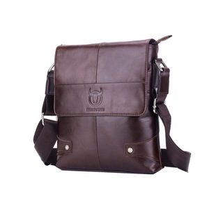 B29 One Shoulder Crossbody Bag Business Casual Flat Briefcase Handbag for Men