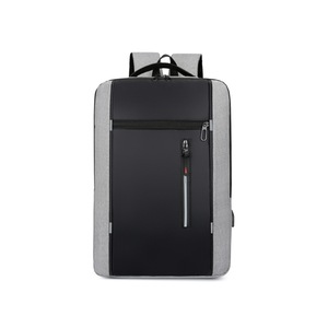 B47 15.6 Inch Double Shoulder Business Computer Bag Waterproof Schoolbag for Men