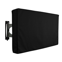 C05 46 to 48 inches Outdoor TV Cover Waterproof Weatherproof and Dust-Proof Screen Protectors Cleaning Cloth for LCD LED
