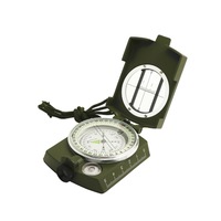 C182 High-precision Compass Multi-function Multi-scale Military Green Compass Compass Outdoor Camping Gear Equipment