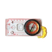 C192 All-in-one Compass Map Ruler Scale Outdoor Map Compass for Hiking Camping Navigation Survival Backpacking Orienteering