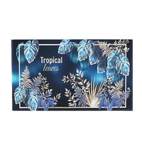 C26 Sleeve-mounted 55 Inches Indoor TV Cover Sun Protection and Dust-Proof Screen Protectors Cleaning Cloth for LCD LED