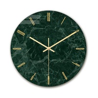 Creative Marble Pattern Wall Clock For Home Office Decorations - CC003