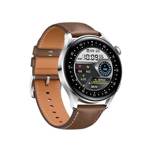 D3 Pro Smart Watch Bluetooth 5.2 And BLE Call Sleep Monitoring IP67 Waterproof Sport Fashion Smartwatch 1.32inch Full Round - Brown