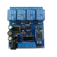 4ch IOS Android Bluetooth compatible Switch Board Delay Momentary Relay Module
