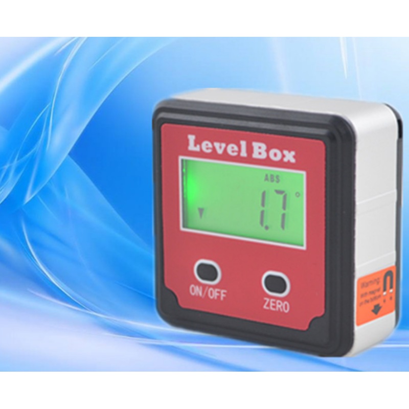 Buy Digital Display Inclinometer Inclination Box Angle Meter Protractor