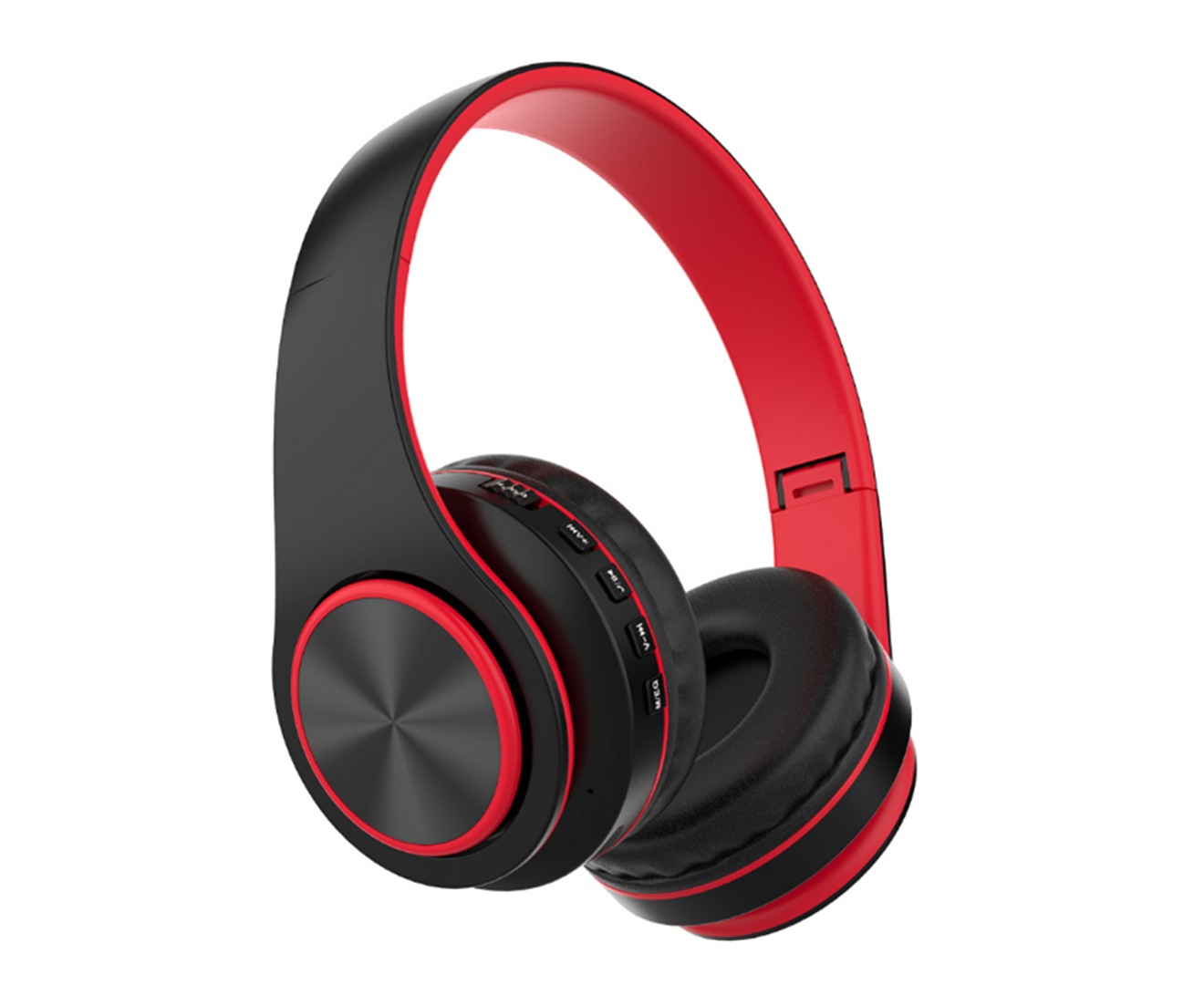 Buy E29 Red and Black Bluetooth Headset Wireless Headphones Music