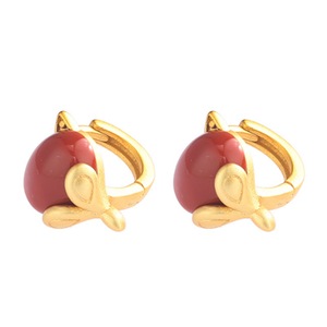 E94 Cat Earrings Niche Studs Design Sense Women Ear Jewelry