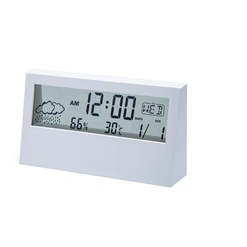 Buy F16 LCD Bedside Table Clock Creative Digital Clock Multifunctional